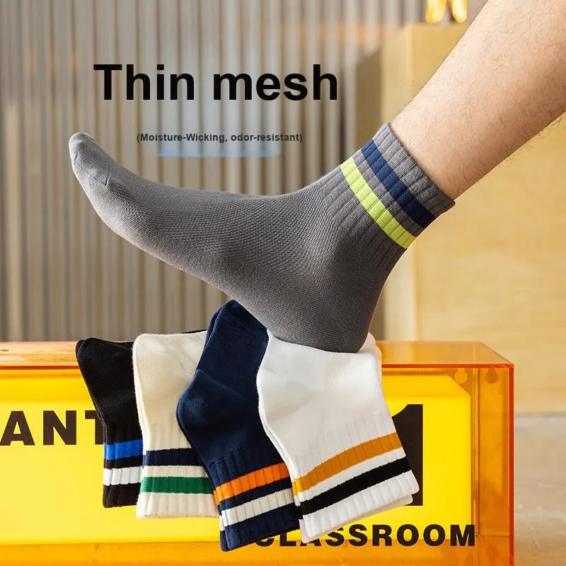 Gentle Welcome Basketball Socks Unisex 5 Pack-3