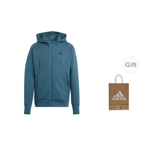 Adidas Jackets Men Lake Blue+Gift Bag