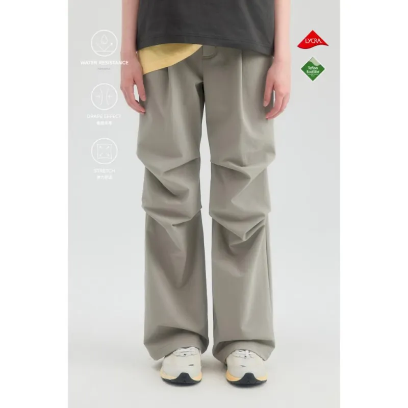 MYSAMESAME Casual Pants Unisex Black In Stock-6