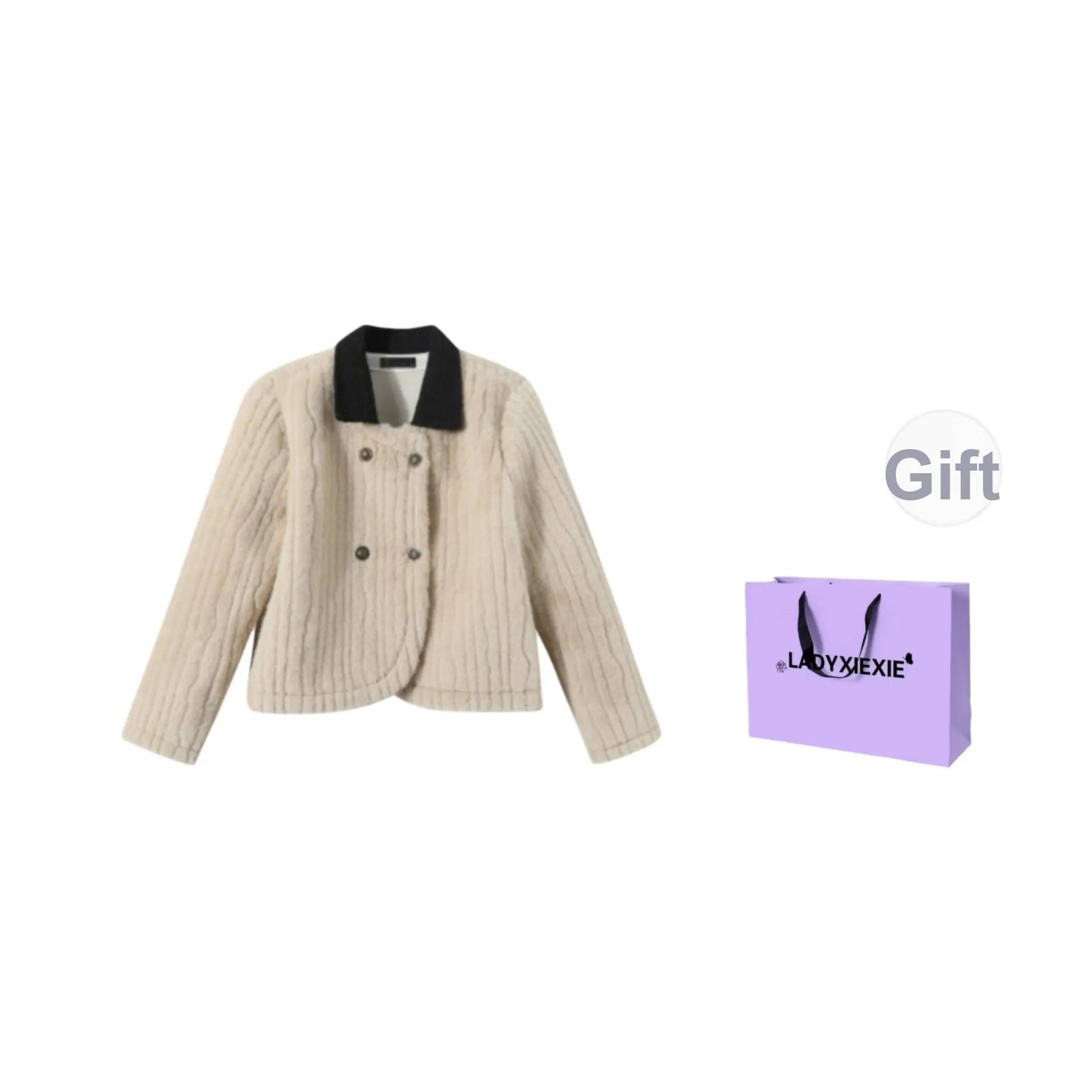 LADYXIEXIE Бархат Feel Пальто Женское