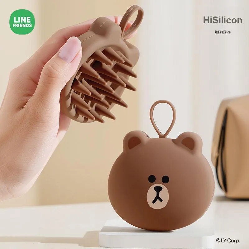 QILIN x LINE FRIENDS Bathroom Essentials Shampoo Comb Massage Dry And Wet Dual Use-2