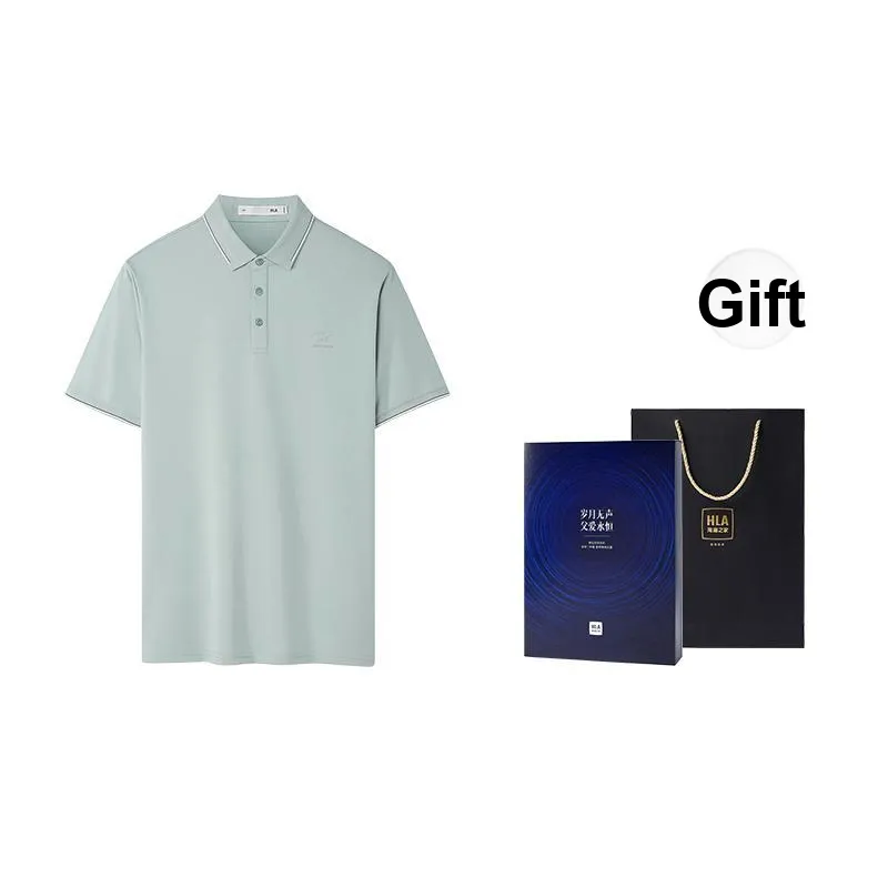 HLA Short Sleeved Polo Shirt Men's-22