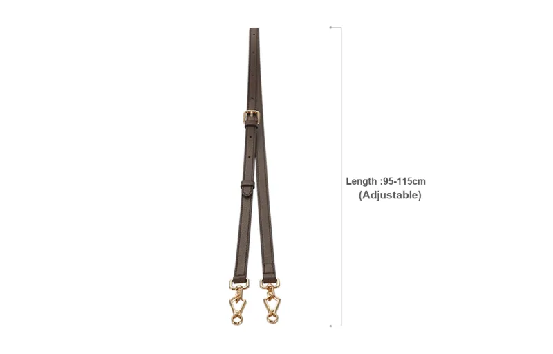 GUYI Cow Leather Bag Accessory Women's Brown-1