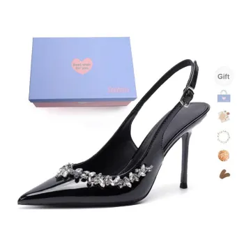 Xingdiman Slim Heel High Heels Women's Burgundy