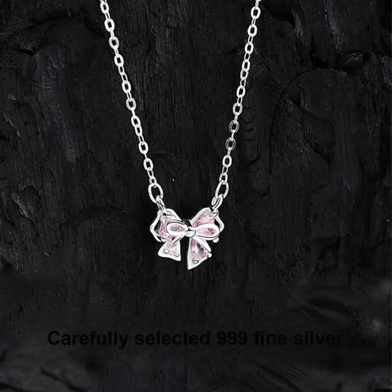 Kelanxi 999 Fine Silver Necklaces Women's-1
