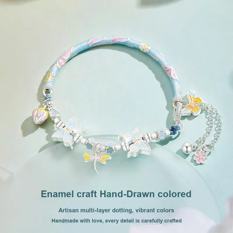 MOLADY S 999 Fine Silver Bracelet Girl Women's-2