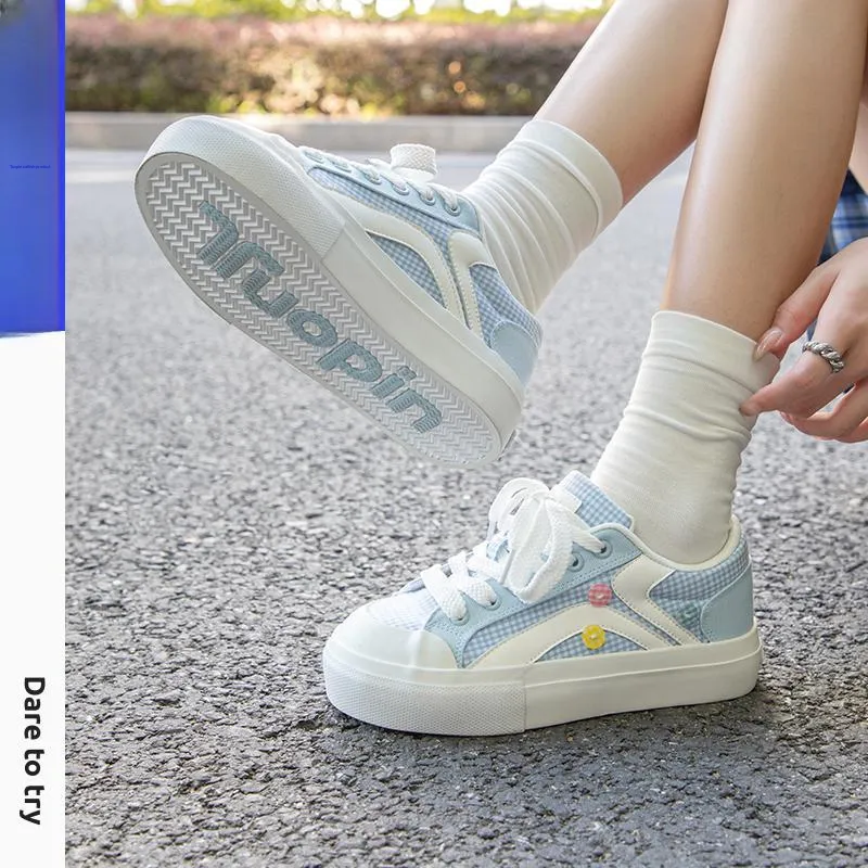 TUOPIN Slip Resistant, Abrasion Resistant, Lightweight Low Top Casual Shoes Unisex Sea Salt Milk Blue-12
