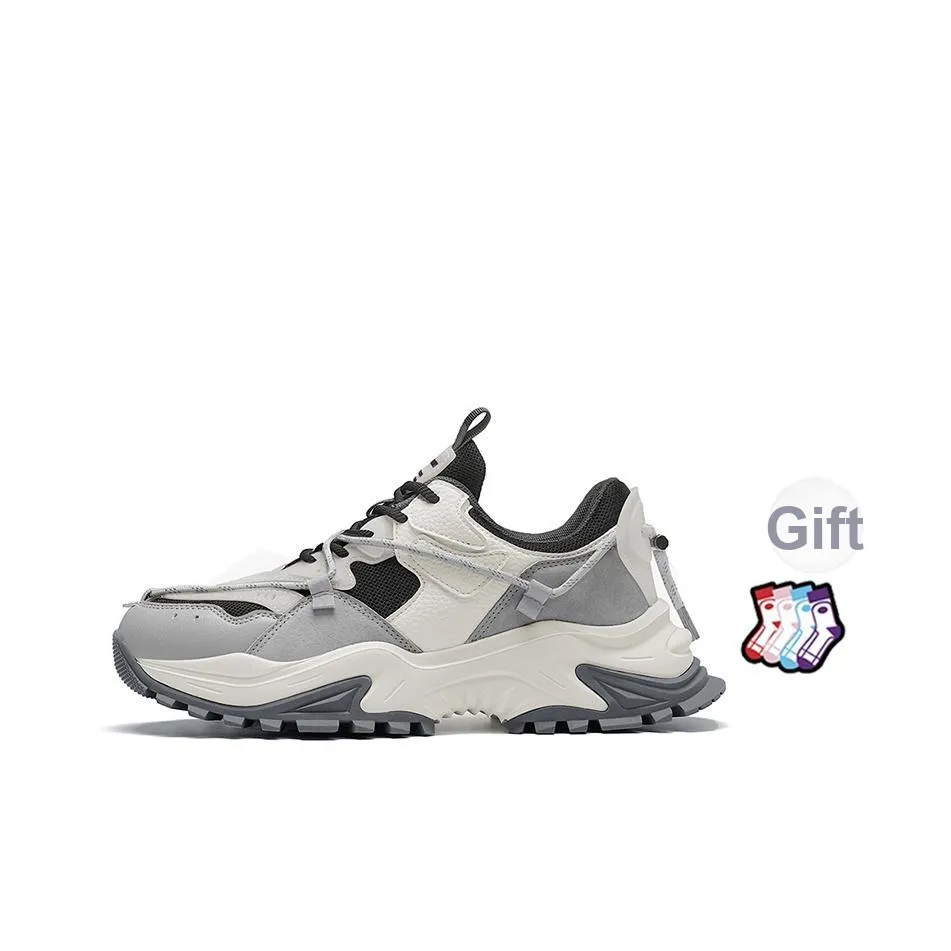 Masongarments Акулий зуб Размер 2 визуально увеличивает рост устойчивый к истиранию низ кроссовки с толстой подошвой унисекс наследственный серый