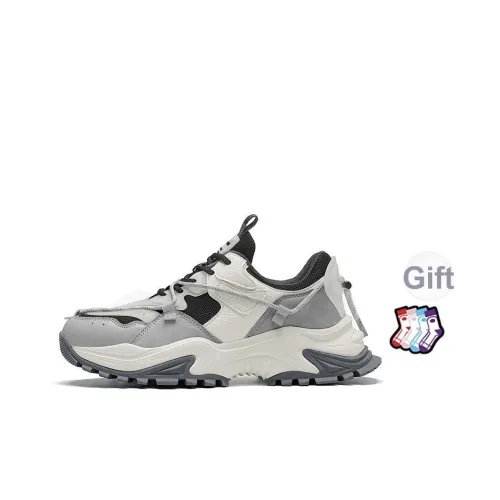 Masongarments Акулий зуб Размер 2 визуально увеличивает рост устойчивый к истиранию низ кроссовки с толстой подошвой унисекс наследственный серый