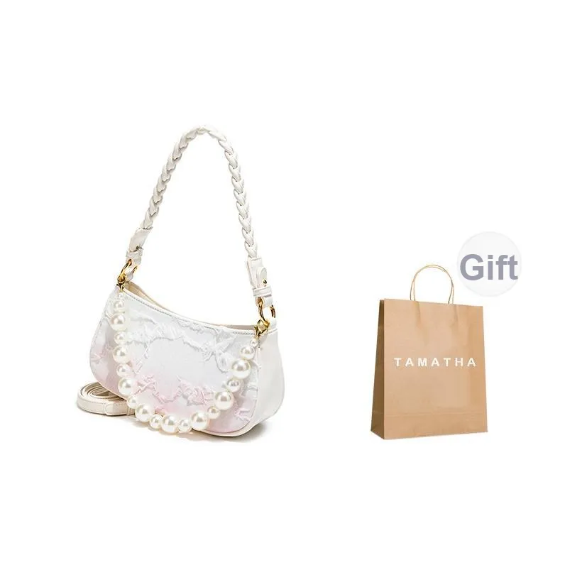 TAMATHA Shoulder Bags Fringe Gradient Pink