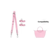 (Pink) Silver-Tone Buckle 95cm[Perforated Set Not Required](-Top Grain Cow Leather)