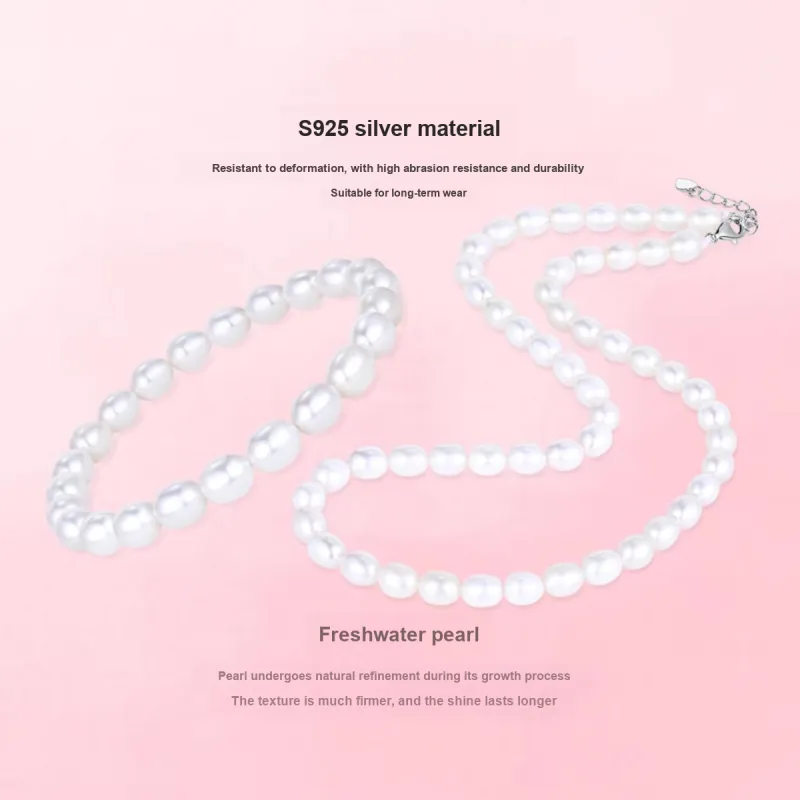 LAOMIAO Pearl Necklaces Women's-7