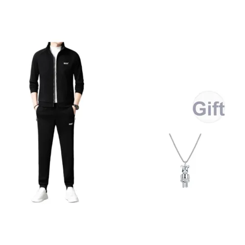 TUCANO Черный Трёхкомпонентный Набор Мужская Повседневная Спортивная Одежда