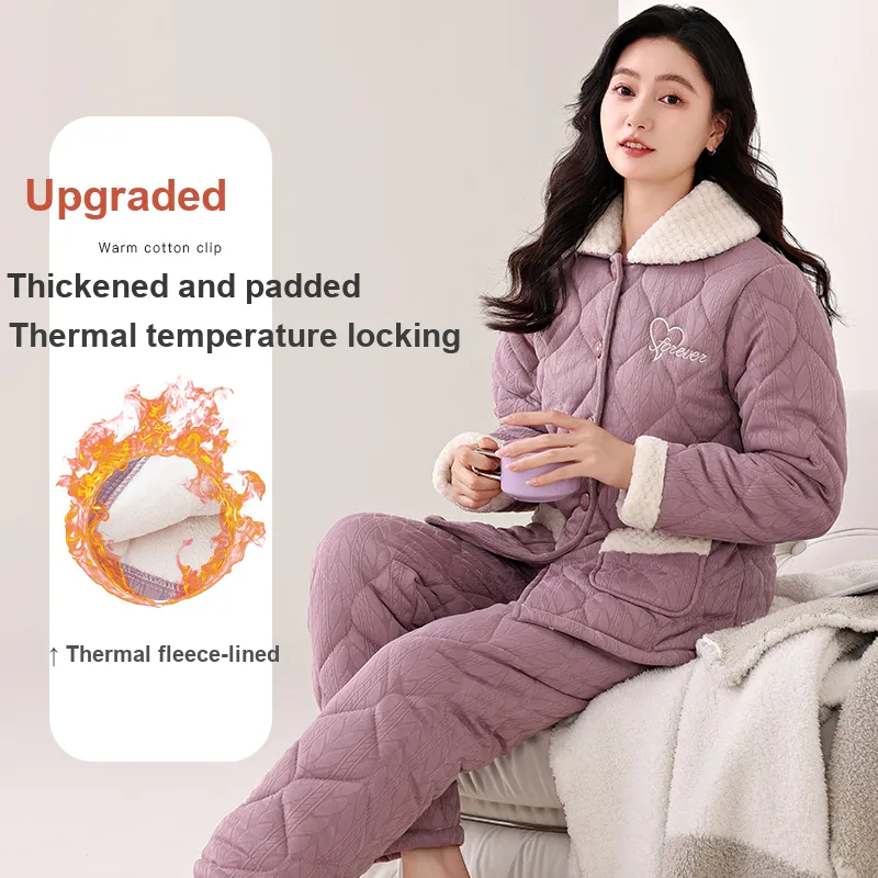 UAVAE Pajama Set Women's Image Color-3