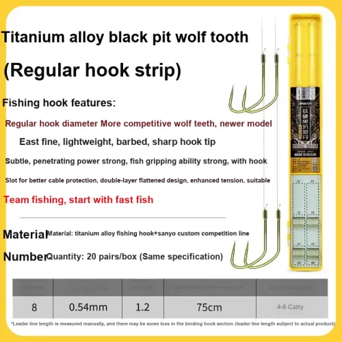 Thémas Fish Hook High Carbon Steel Fishing Barbed Hook