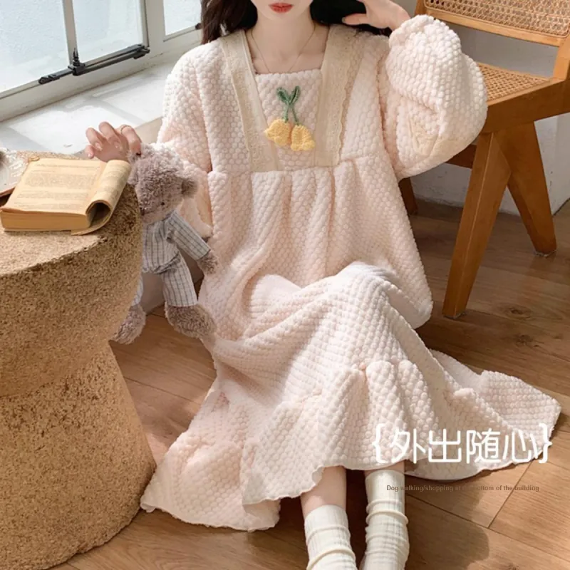 Yalu Women's Nightgowns-1