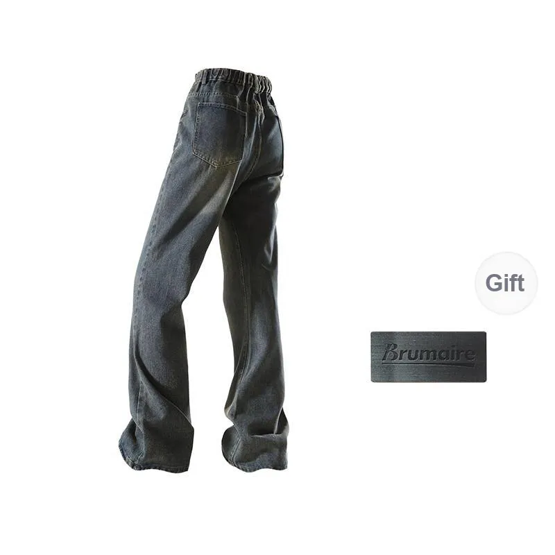 BRUMAIRE Jeans Unisex Nostalgic Yellow Includes Brooch-1