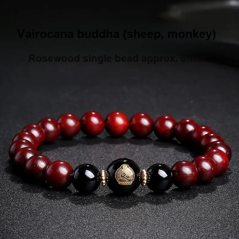 MUSHENGYUAN Rosewood Bracelets Unisex-41