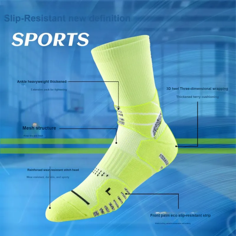 ZEROIN Basketball Socks Men's 3 Pack-10