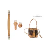 Beeswax Portable Shoulder Strap 30cm (Lock Buckle)+Figure-8 Beeswax Abrasion-Resistant Buckle