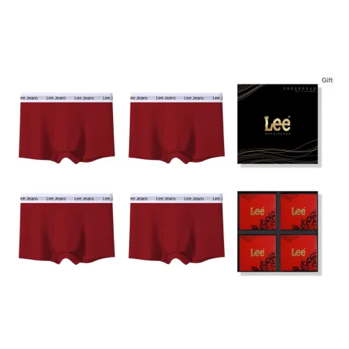 Ли совместный модель нижнего белья Мужской 4 шт Подарочный набор в коробке