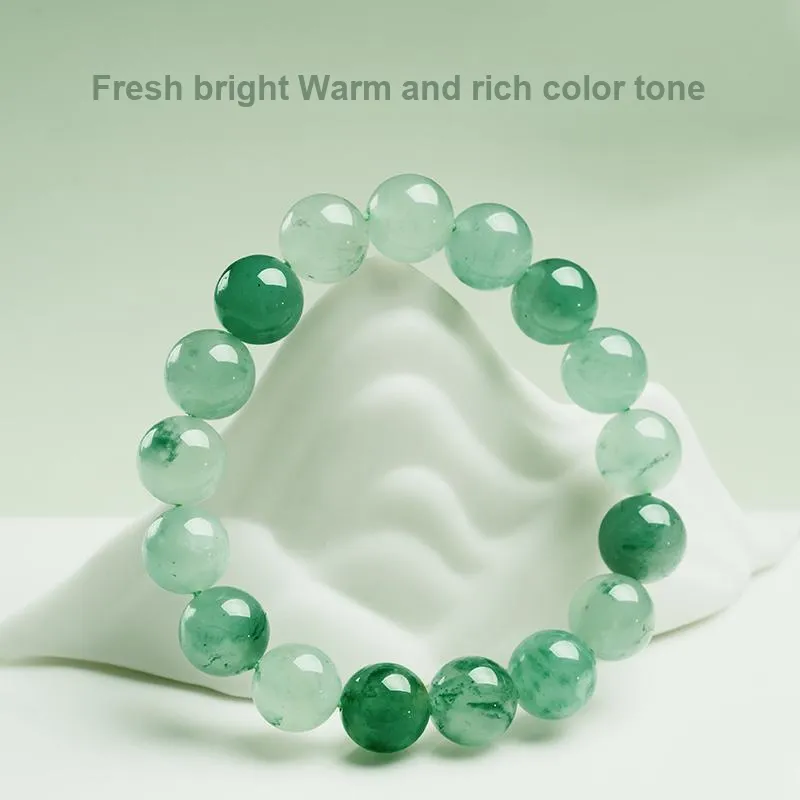 YINXIANGMOU Natural African Emerald Bracelets Unisex-3
