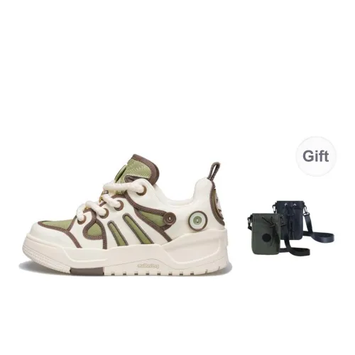 Palladium Fruit Button Shoes Low Top Skateboard Shoes Unisex Green