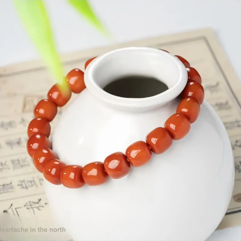 Noritake Southern Red Agate Bracelets Unisex-1