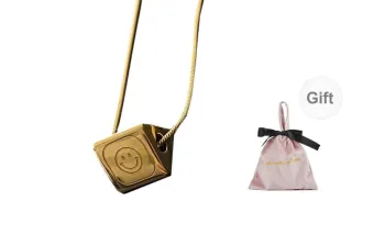 Wakfu Gold Plated Silver Necklaces Unisex