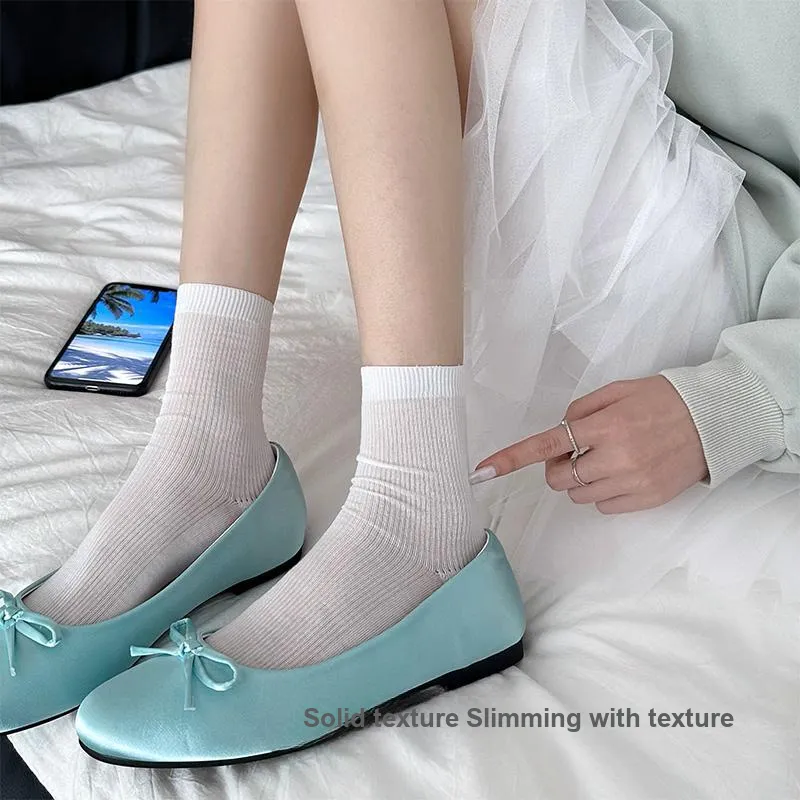 Moremoli Mid Calf Socks Women's 6 Pack-6