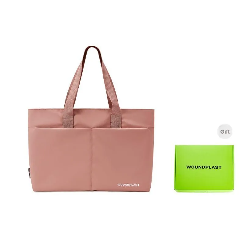 WPT PU Nylon Portable Crossbody Bag Shoulder Bag Large Size Unisex Black/White/Khaki/Green/Pink/Purple-25