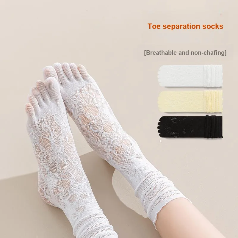 XIA.WA.ZHI.XIU Mid Calf Socks Women's Box 3 Pack-23