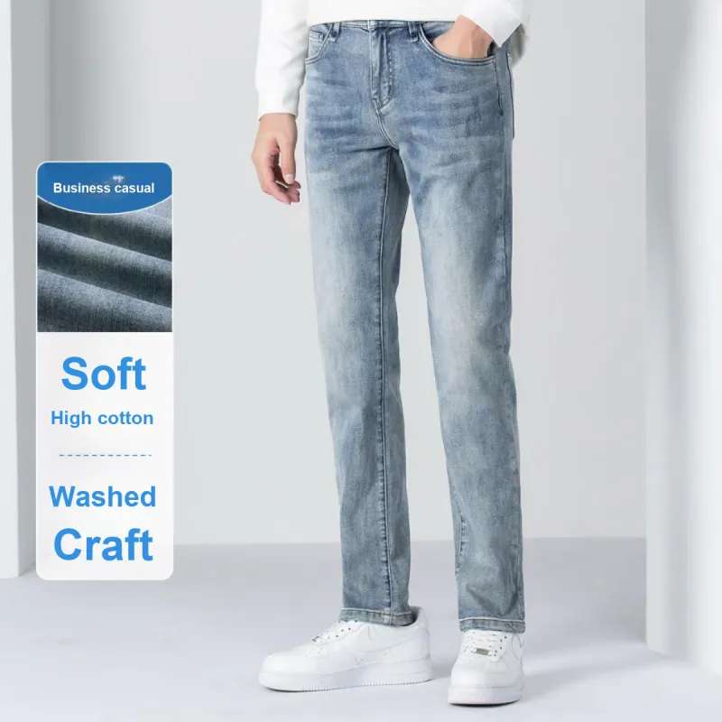 Red bean Jeans Men-6