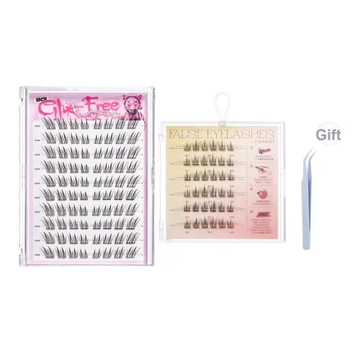 BQI Лиса Series+Подсолнух Стиль Клей Бесплатно Искусственные ресницы Увеличивающие объем Стиль Естественный Длительные Стиль