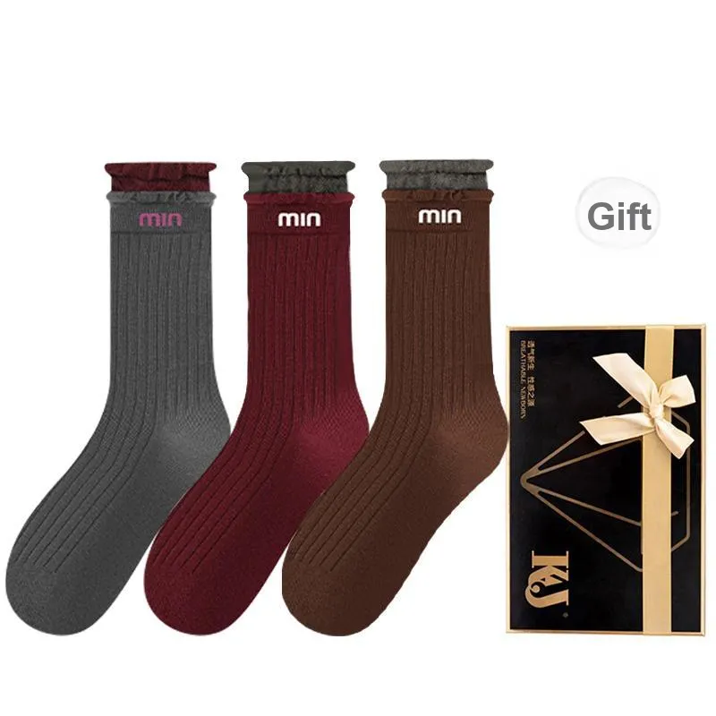 KJ Mid Calf Socks Women's 2/3 Pack-28