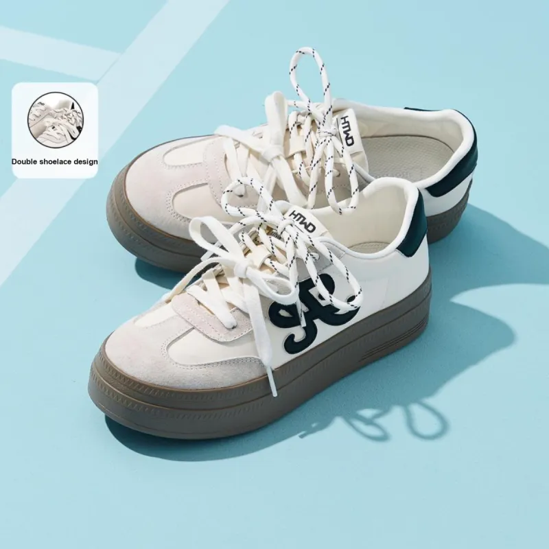 Hotwind Virtue Collection German Army Trainers Low Top Skateboard Shoes Women's-17