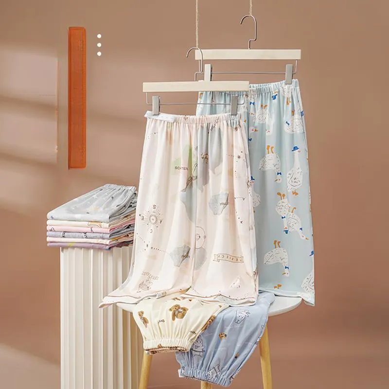 MADALLO Pajama Pants Women's Light Blue-4