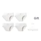 4E White Jacquard+White Jacquard+White Jacquard+White Jacquard