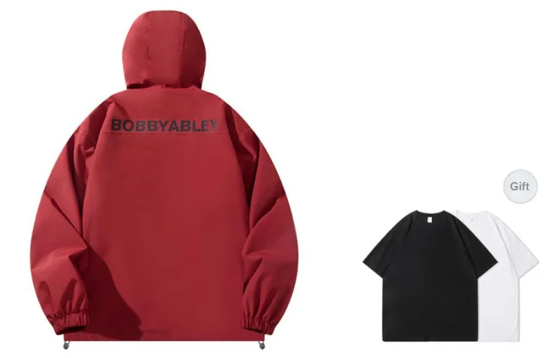 BOBBY ABLEY Windbreaker Jacket Unisex-25