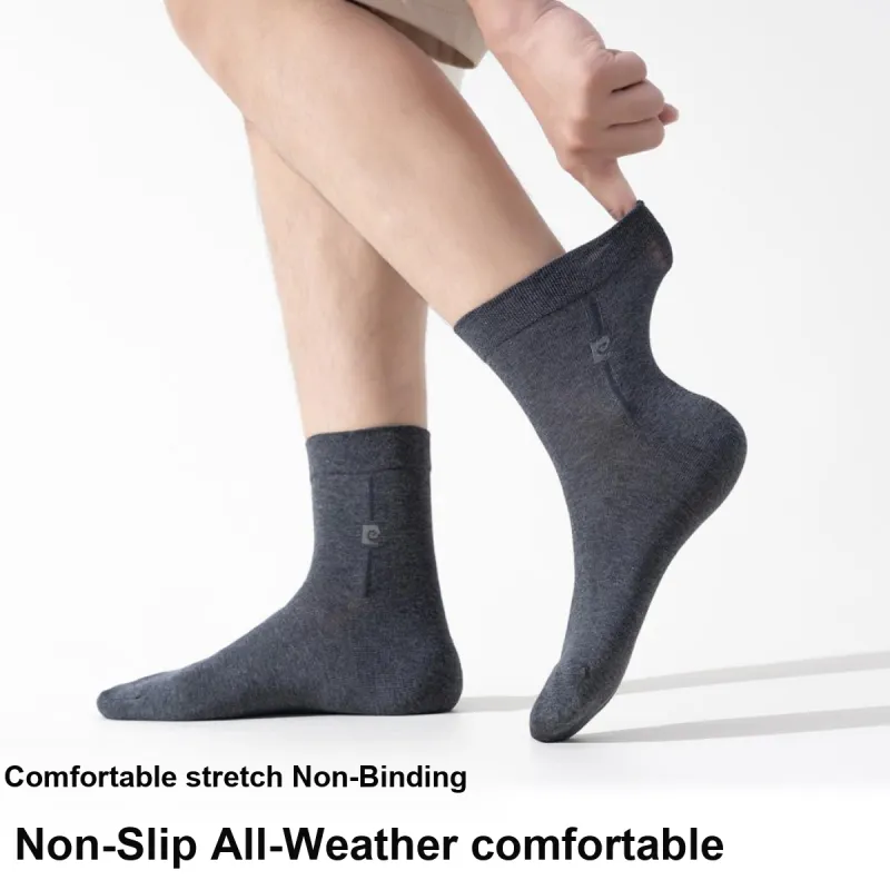PIERRE CARDIN Mid Calf Socks Men's Box 5 Pack-4
