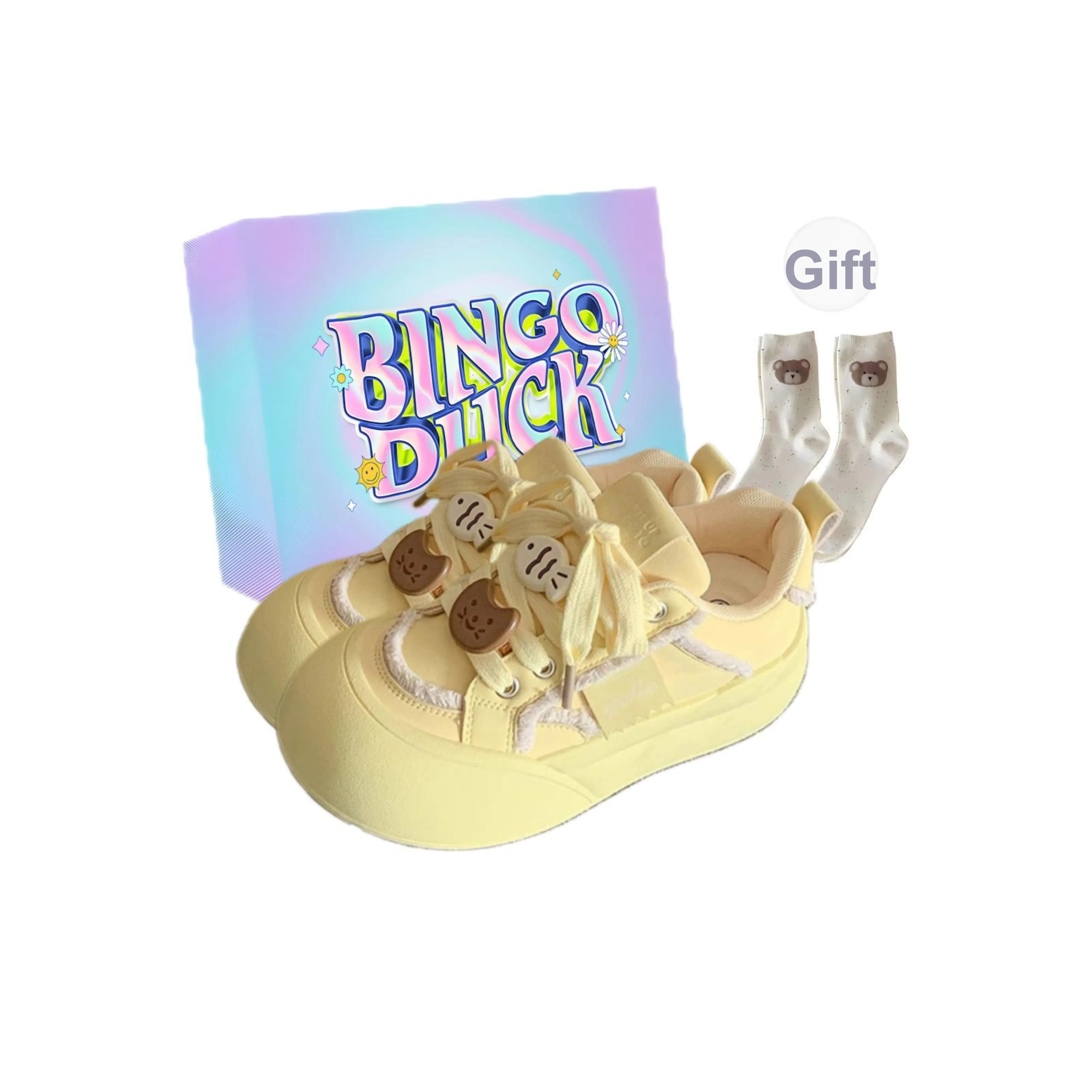 BINGO DUCK Скейтборд Кроссовки Женские