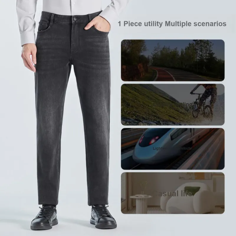 LESS IS MORE Jeans Men Black-5