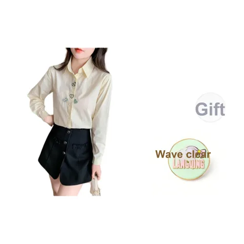 LANGQING Женские рубашки