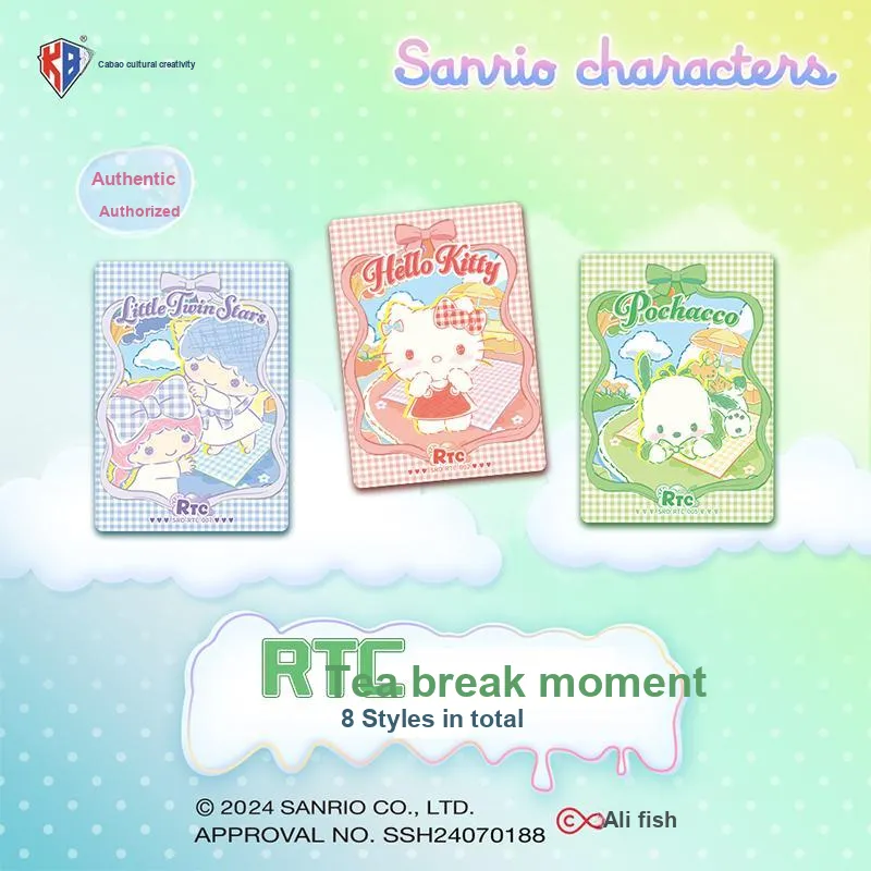 Kabao Cultural Creation x Sanrio Sweet Moment Crystal Card First Edition Collector's Version Photo Cards-5