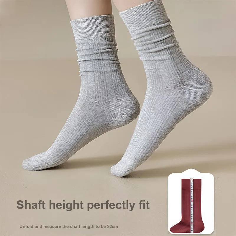 AOKANG Knee High Socks Women's 4 Pack-10