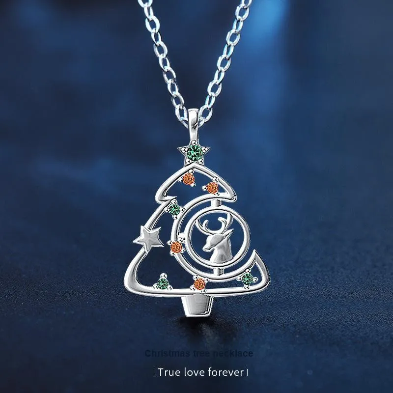 JESCAKOO S925 Sterling Silver Necklaces Women's-1