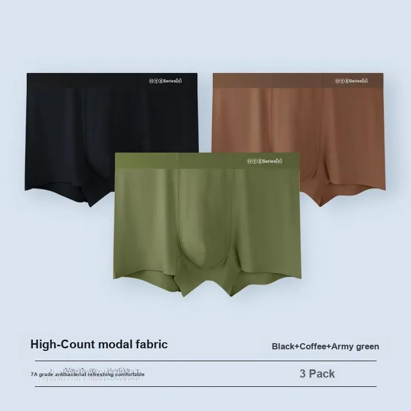 H YXIANG Underpants Men's Combo Set-73