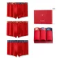 3 Pack (Red) Auspicious Dragon and Phoenix+Hundred Blessings+Blissful Well-Being