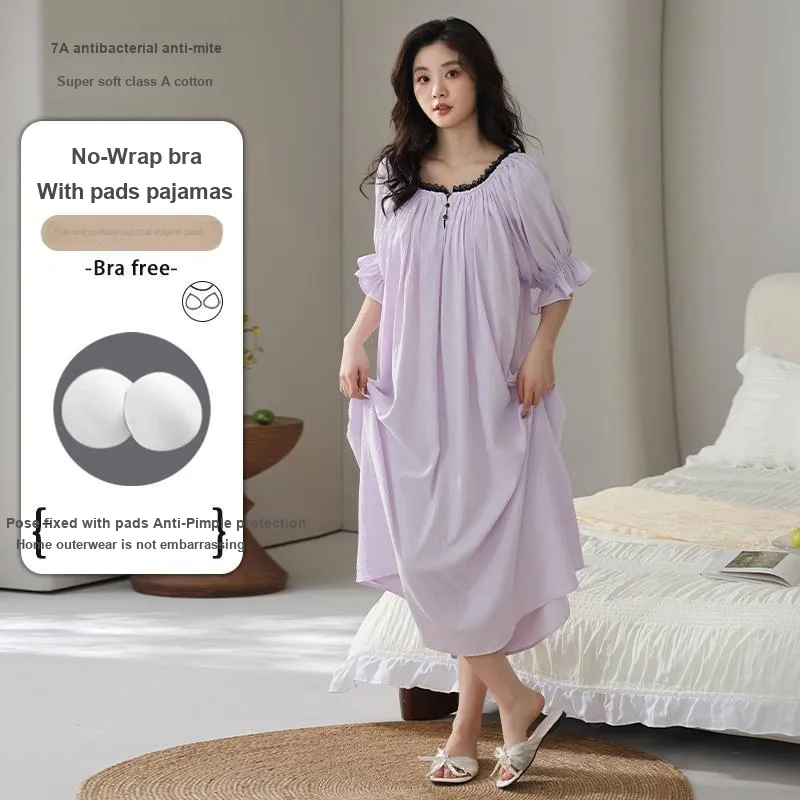 MADALLO Women's Nightgowns-1