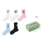 5 Pack (Graffiti Trendy Socks B Set) Women's
